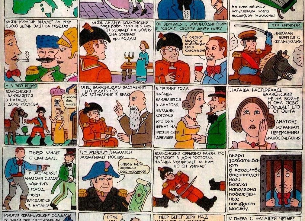 Война и мир - краткое содержание