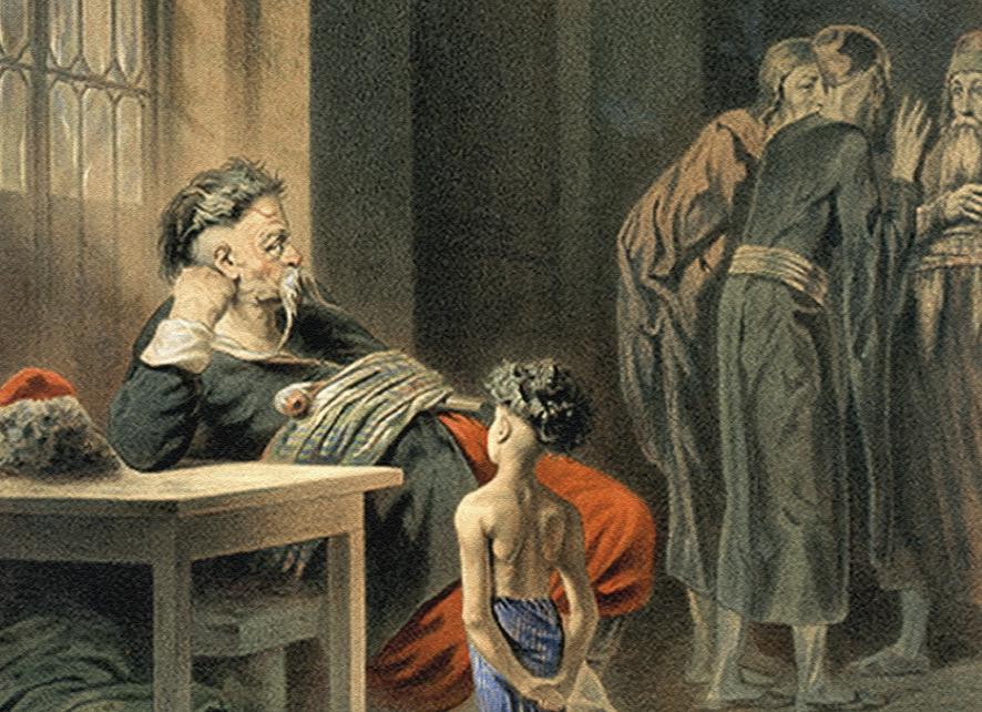 К Тарасу Бульбе, в прошлом козацкому полковнику,