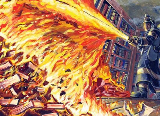 451 градус по Фаренгейту - краткое содержание