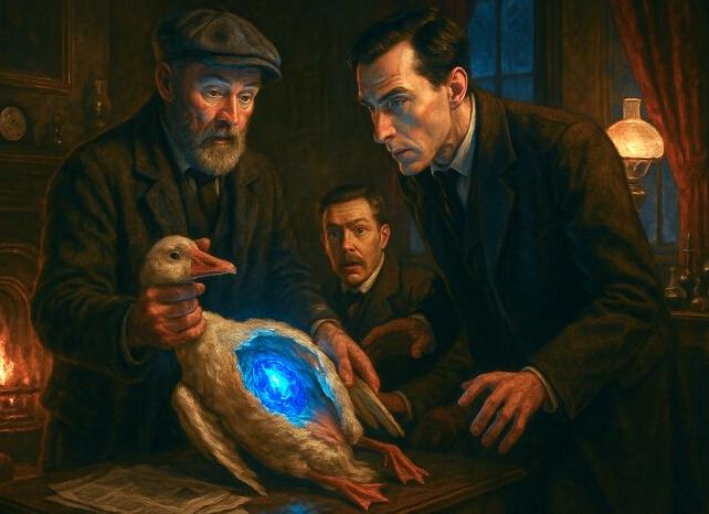 Голубой карбункул — краткое содержание