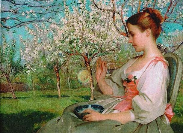 Вишневый сад в имении Любови